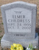 Elmer “Tom” Childress Photo