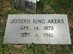 Profile photo:  Joseph King Akers