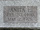  Anita E <I>Mueller</I> Newton