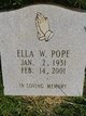 Ella W. Pope Photo