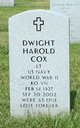 LT Dwight Harold Cox Sr. Photo