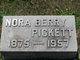  Nora Oneal <I>Berry</I> Pickett