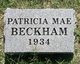 Patricia Mae Beckham Photo
