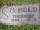  Theodore Albert “Ted” Sinhold Jr.
