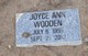  Joyce Ann Wooden 