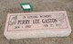  Perry Lee Gaston
