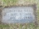  Bertha Ethel <I>Cornish</I> Ness