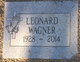 Leonard Charles Wagner Photo