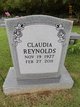 Claudia Reynolds Photo