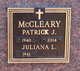 Patrick James McCleary Photo
