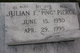 Julian Fleming “Ping Pong” Pierce Sr. Photo