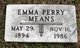 Emma Spring Perry Means Photo