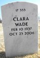 Clara Wade Photo