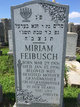  Miriam <I>Weinstock</I> Feibusch