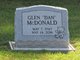 Glen Daniel “Dan” McDonald Photo