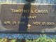 Timothy Lawrence “Byrdman” Gross Photo