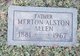  Merton Alston Allen