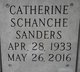 Catherine “Cathy” Schanche Sanders Photo