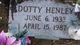  Dotty Henley