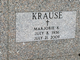  Marjorie K Krause