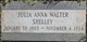  Julia Anna <I>Walter</I> Shelley