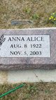  Anna Alice <I>Johnson</I> Jorgenson