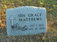 Ida “Grace” Leigh Matthews Photo