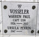 Capt Warren Paul Vosseler