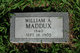  William A Maddux