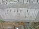  Betty J. <I>Payne</I> Tredway