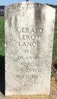 Pfc Gerald Leroy Lance