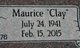  Maurice Claymore “Clay” Bartlett