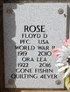Floyd D Rose Photo