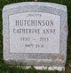 Catherine Anne Hutchinson Photo