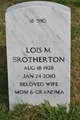  Lois M <I>Baker</I> Brotherton