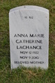  Anna Marie  Catherine <I>Werntz</I> LaChance
