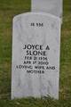  Joyce <I>Nichols</I> Slone