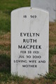  Evelyn Ruth <I>Robbins</I> MacPeek