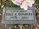  LuLu A. <I>Ligons</I> Quarles