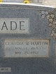  Claudia M. <I>Harton</I> McDade