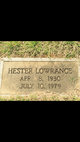  Hester Lowrance