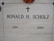  Ronald H. Scholz