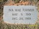  Iva Mae <I>Brewer</I> Farmer
