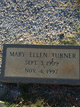  Mary Ellen <I>Snow</I> Turner