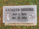  Kathleen “Kate” <I>Sterling</I> Gibbons