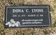  Dona C Lyons