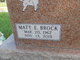Matthew Earl “Matt” Brock Photo
