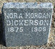  Nora <I>Morgan</I> Dickerson