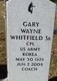 CPL Gary Wayne Whitfield Sr. Photo