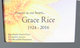 Grace I Hartzell Rice Photo
